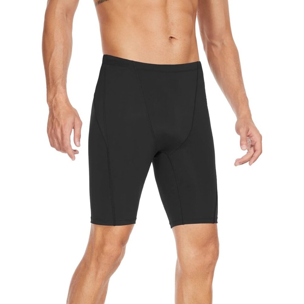 Black swim jammers